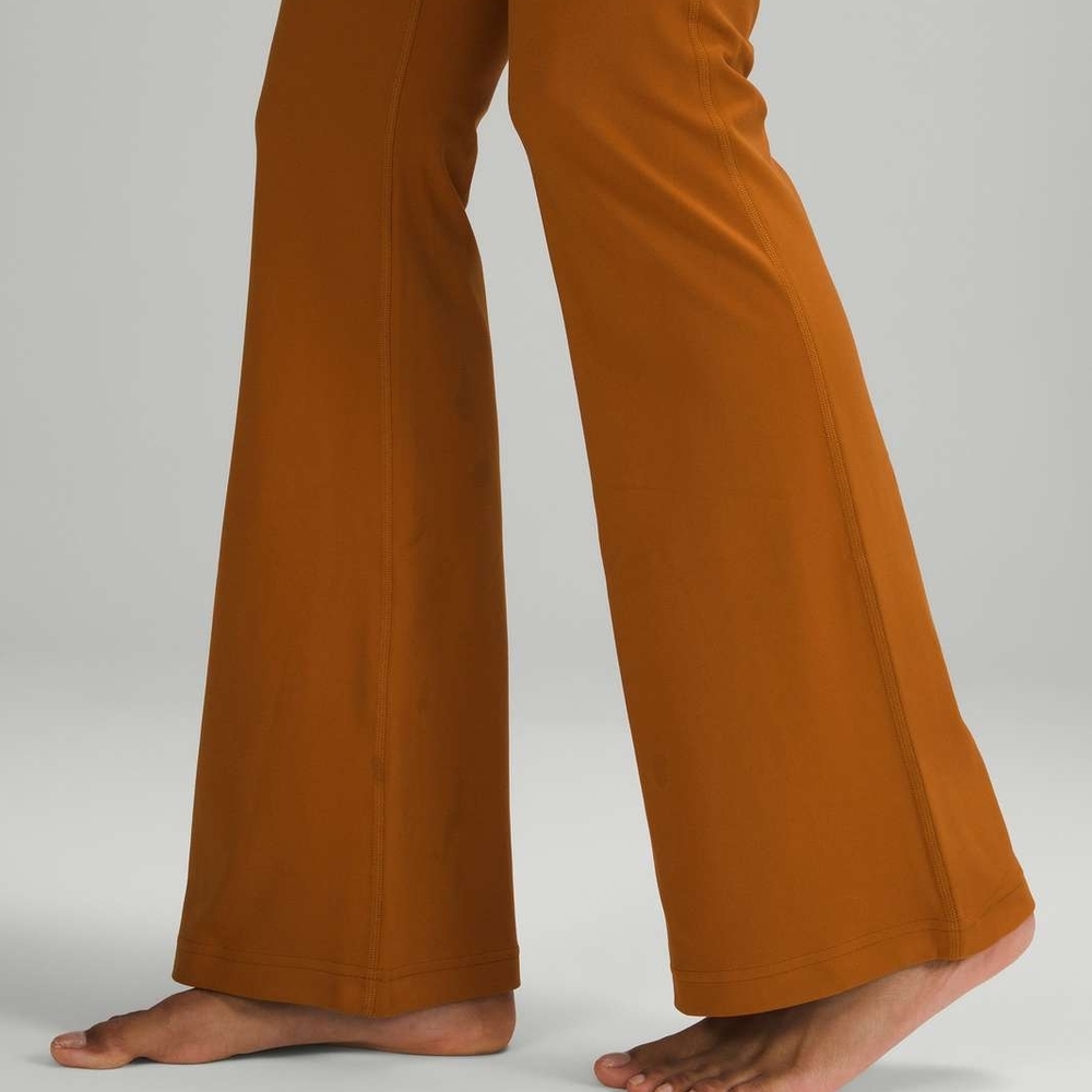 Lululemon Athletica Rust Flare Leggings - Picture 4 of 9